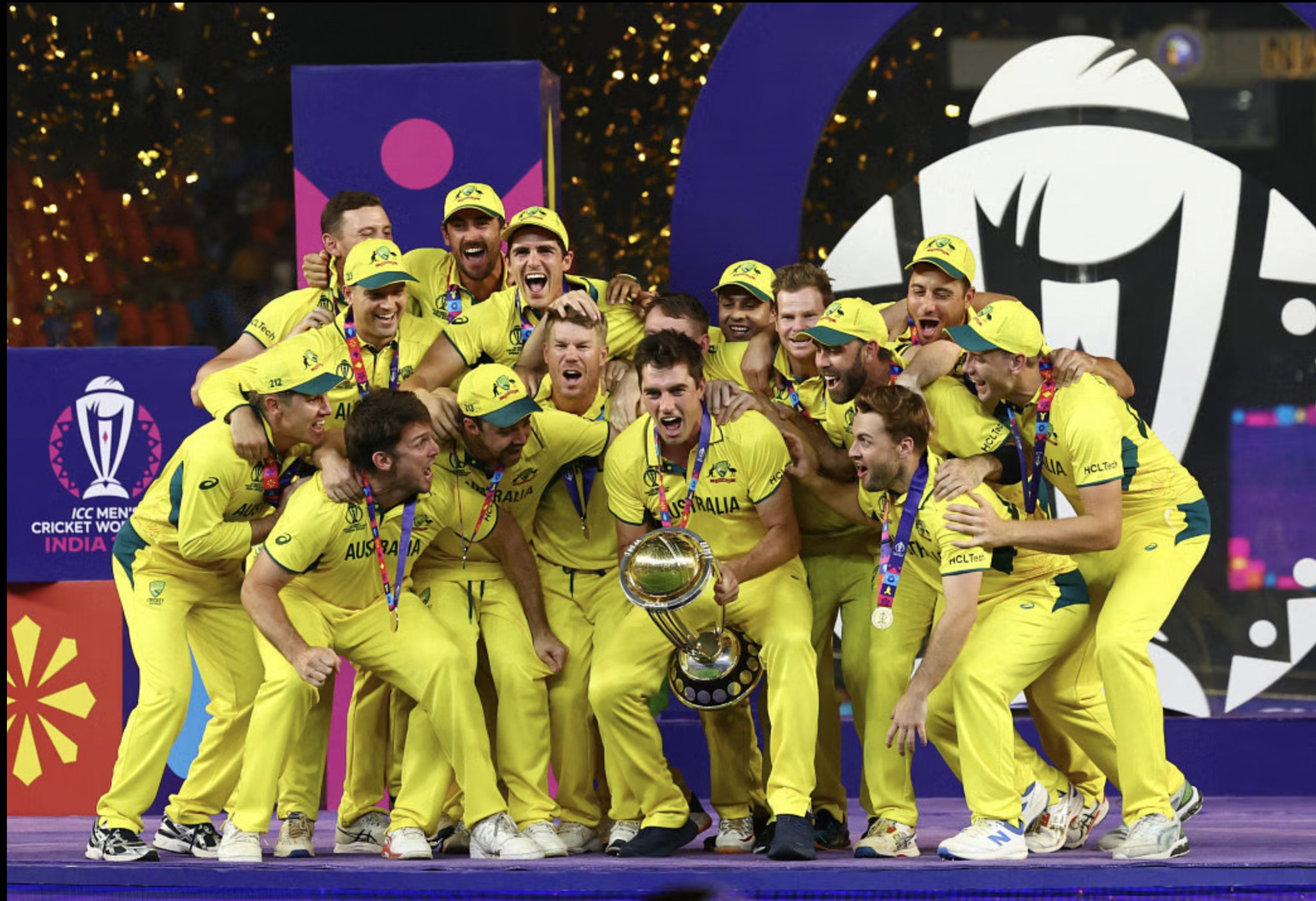 Australia Wins 2023 Cricket World Cup Defeats India In Final SA